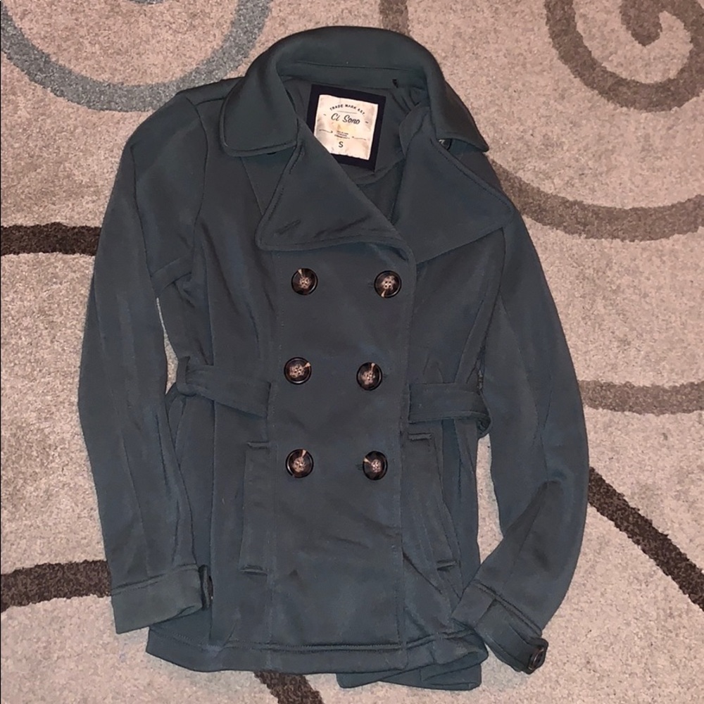 Army green color coat!
